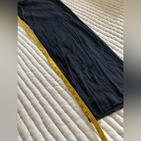 Linen pants with overlay, size large - Picture 6 of 9